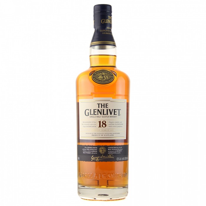 GLENLIVET 18 YEARS 70CL